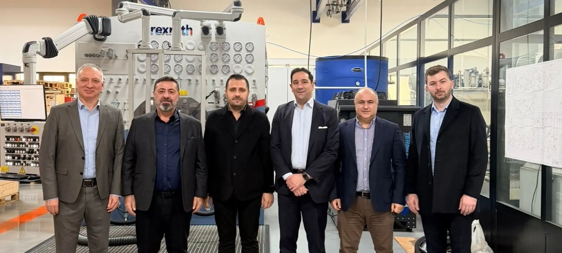 Bosch Rexroth standartlarında SSTB 300 test ünitesi ile hidrolik sistem test merkezi