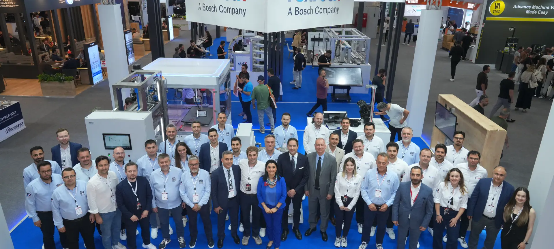 Bosch Rexroth WIN Eurasia’da 50 yıllık mühendislik deneyimini ve yeni nesil hareket kontrol teknolojilerini sergiliyor
