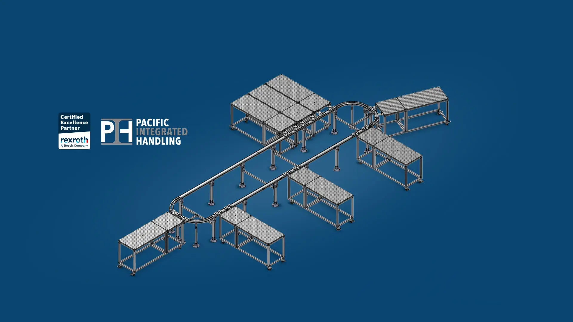 Conveyance and Aluminum Framing System For Controlled Product Flow in the Automotive Industry