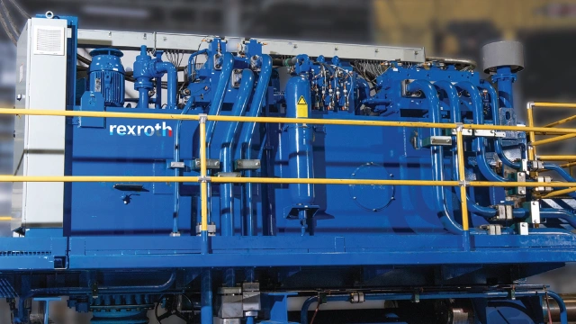 Case Study: How Rexroth Gave Keymark’s 50-Year-Old Aluminum Extrusion Press a Modern Overhaul