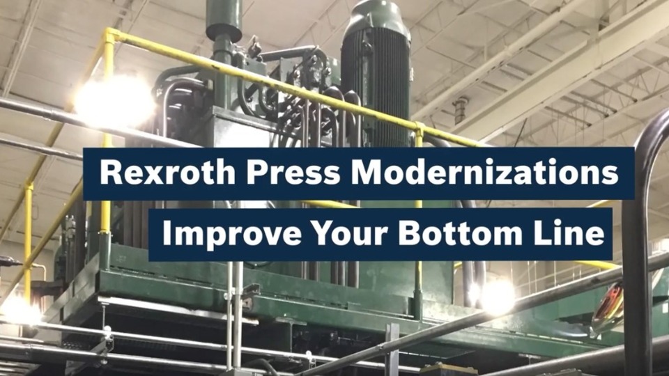 Extrusion Press Modernization | Bosch Rexroth USA | Bosch Rexroth USA