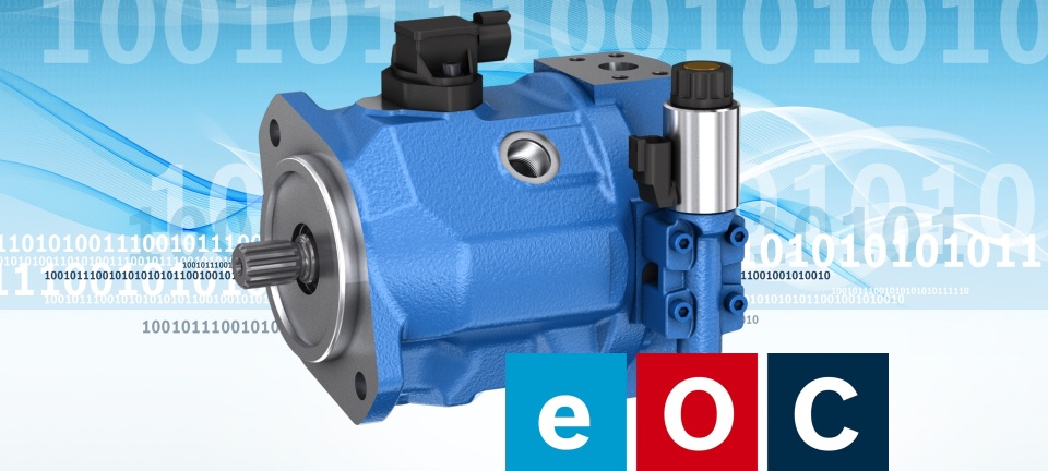 Electronically controlling hydraulic pumps in open circuits with Rexroth eOC opens up new possibilities in working hydraulics