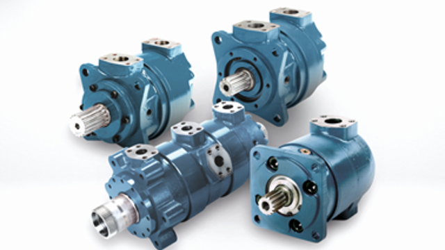 Ideal for high force requirements in demanding environments: RINEER heavy-duty vane motors from Bosch Rexroth