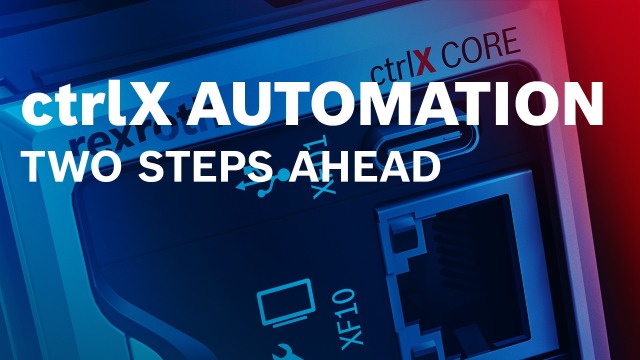 ctrlX AUTOMATION, is smart, highly scalable, open.