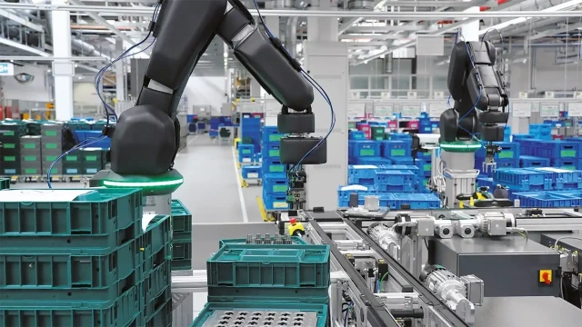 Flexible assembly line