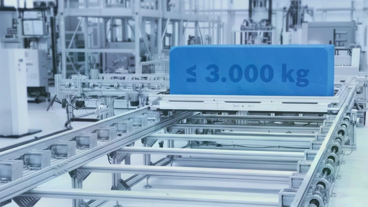 TS 7plus Conveyor System - The Modular Roller Conveyor System for Heavy Payloads