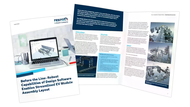 Before the Line: Robust Capabilities of MTpro Enables Streamlined EV Module Assembly Layout