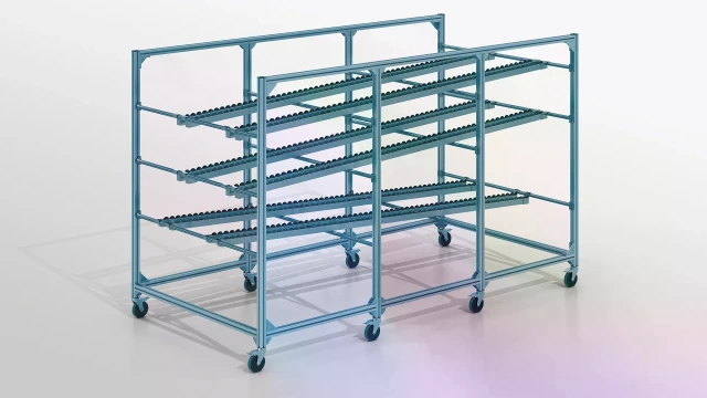 Bosch Rexroth workstations with manual linked EcoFlow, Lean, ESD.