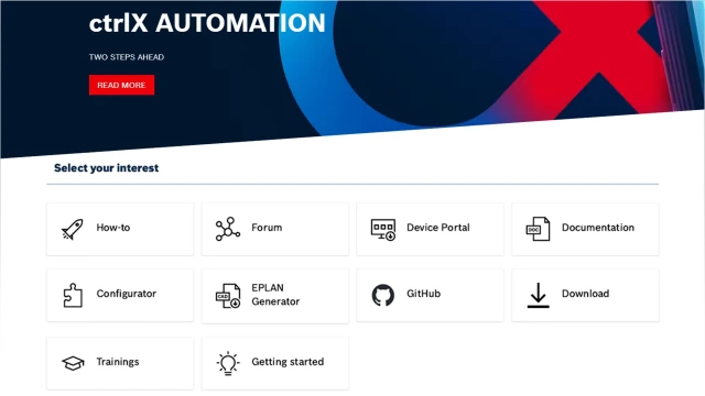 Build Faster with the ctrlX AUTOMATION Community