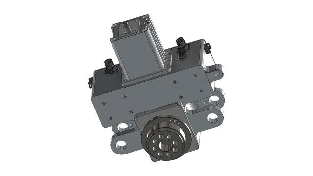 Adjustable Actuator for Harvesting Machine