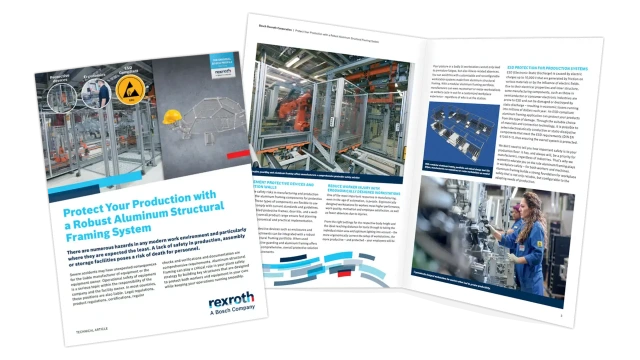 Protect Your Production with a Robust Aluminum Structural Framing System