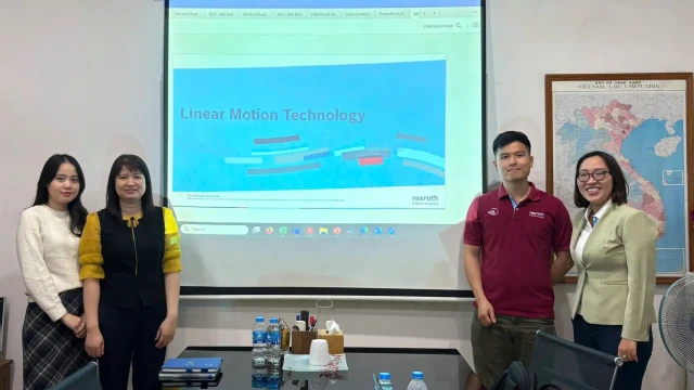 Đào tạo công nghệ truyền động tuyến tính Bosch Rexroth