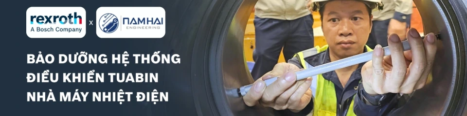 Bảo dưỡng tuabin thủy lực Rexroth nhà máy điện