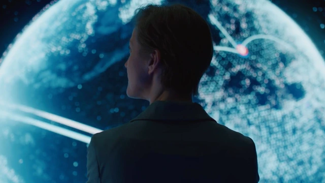 Eva and digital screen