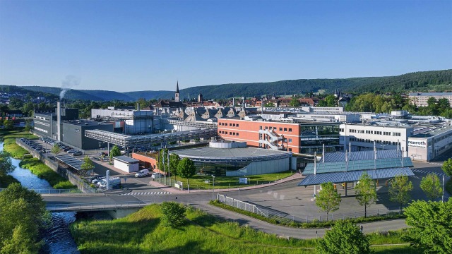 External photograph of Bosch Rexroth's site in Lohr Germany