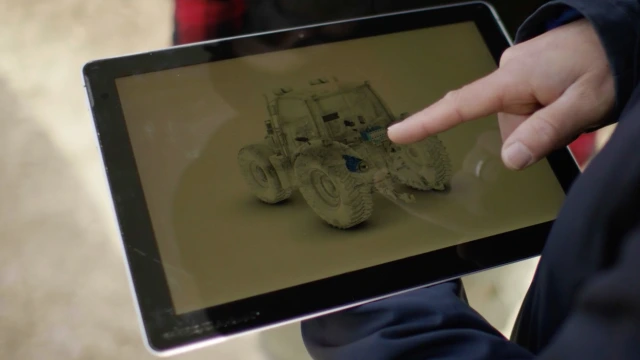 Bosch Rexroth sustainability tablet