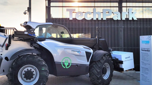 eLION: The powerful way to electrify construction and agricultural machines from Bosch Rexroth
