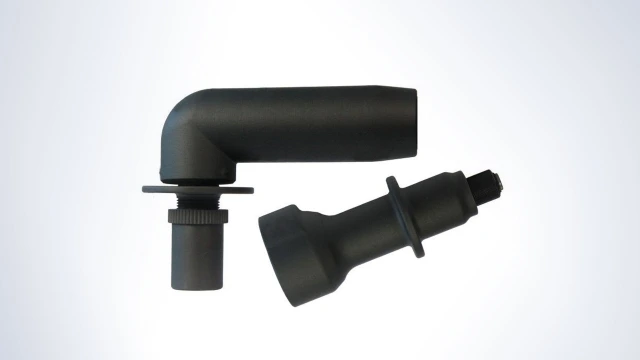 Protective insulation for the output drive and tool mount