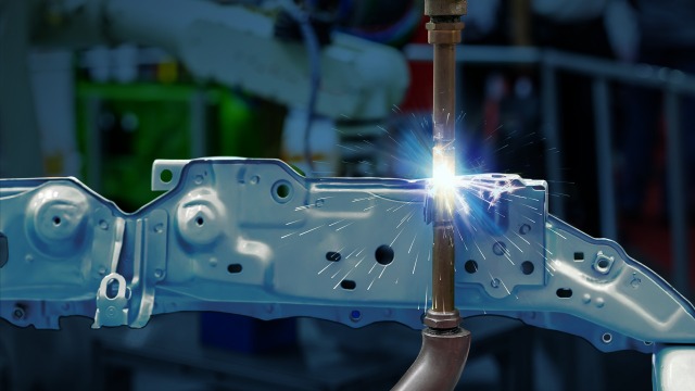 Bosch Rexroth offers "Adaptive Spatter Reduction", a software solution for the automatic reduction of weld spatter in resistance spot welding.