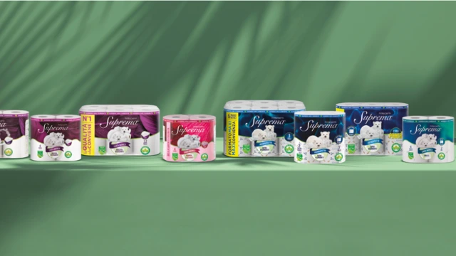 A range of Eurovast's Suprema tissue paper products