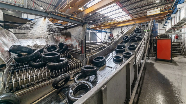 Genan keeps rubber out of landfills with Bosch Rexroth