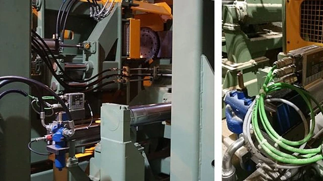 A Bosch Rexroth connected valve in use at Aquitaine Electrique