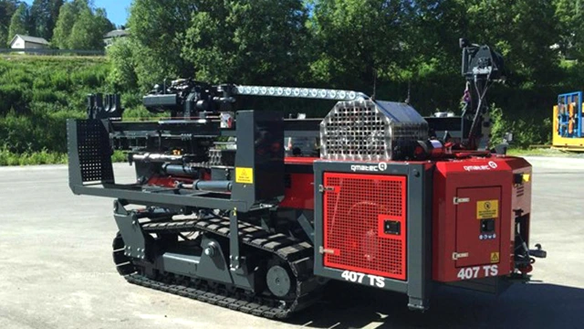 Pioneering work: Drilling rig with telematics solution