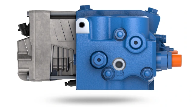 Modular valve platform RM Global side view