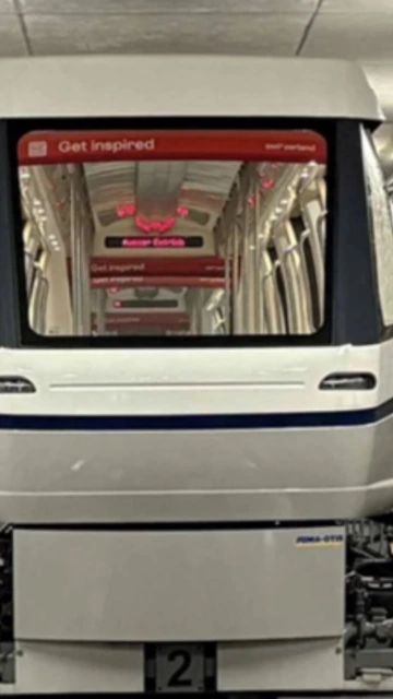 Skymetro chassis in the tunnel
