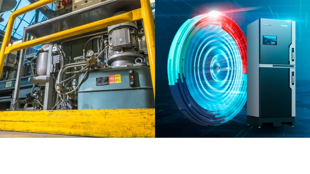 Smart pressure supply for safe processes