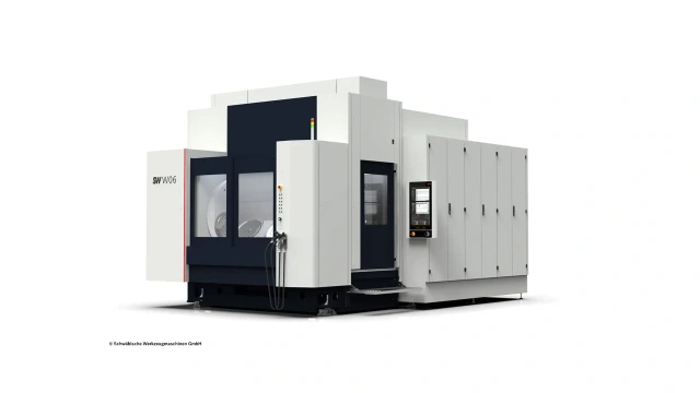 A BA W06 series machine tool from Schwäbische Werkzeugmaschinen.
