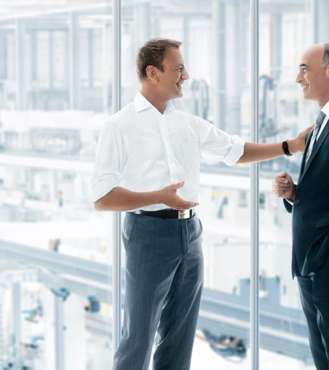 Business meeting in an office