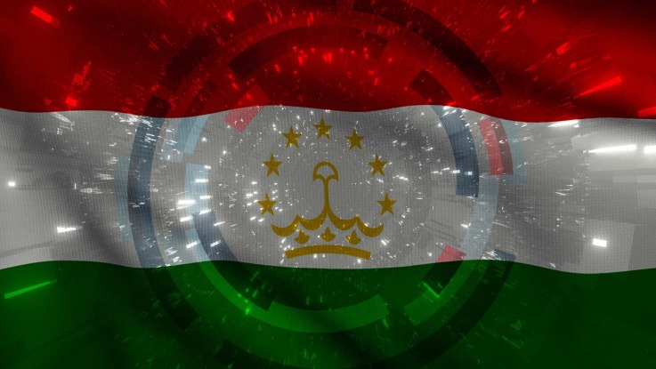 Tajikistan Flag Rexroth Move Pattern