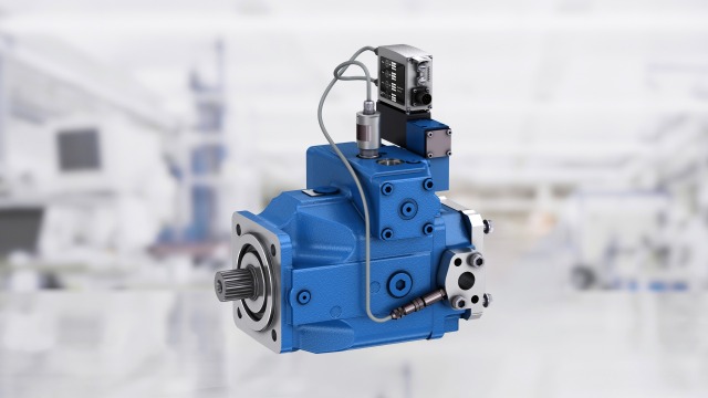 Axial piston pump A4V with HS5-adjustment
