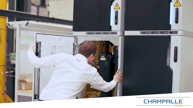 Champalle rend ses presses encore plus sûres grâce aux centrales CytroPac et CytroBox de Bosch Rexroth