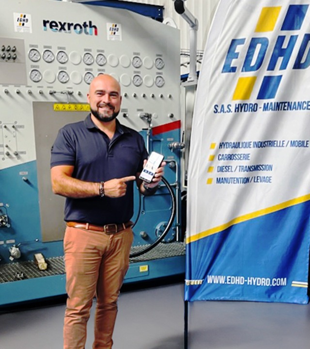 Statement eines Servicetechnikers, der den Hydraulic Hub verwendet