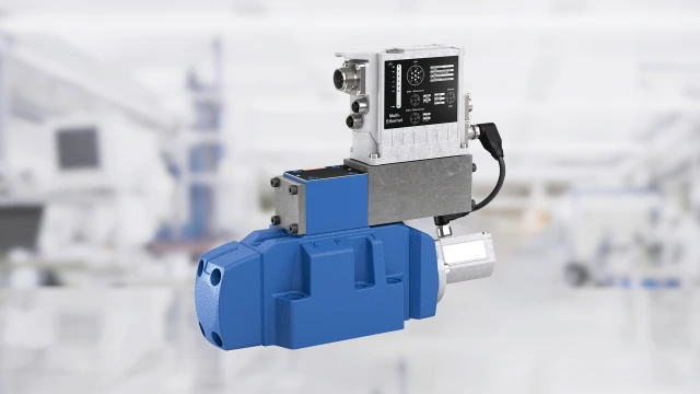 4WRLF – Directional control valve, pilot-operated, with integrated fieldbus (IFB-Multi Ethernet)
