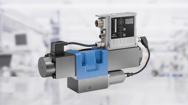 4WRPQ – Directional control valves, direct operated, with electrical position feedback and integrated flow control (IFB Multi-Ethernet)