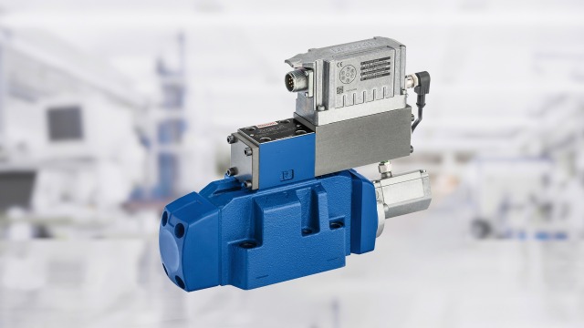 4WRLE – Proportional directional valves with IO-Link connection