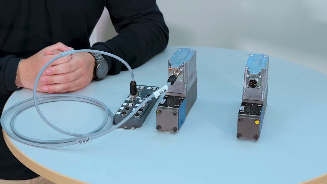 Proportional Valves with IO-Link Interface from Bosch Rexroth