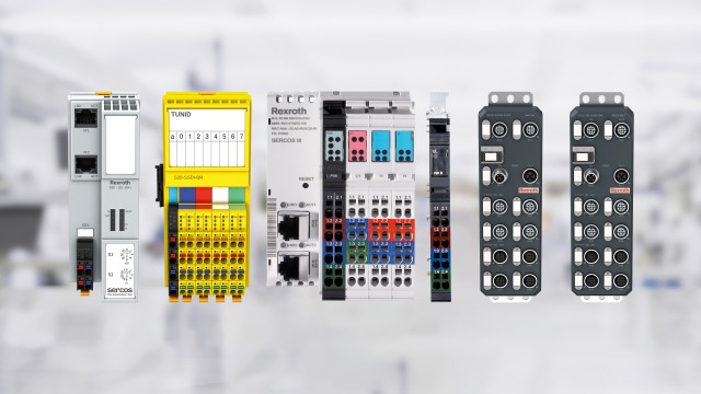 I/O systems from Rexroth