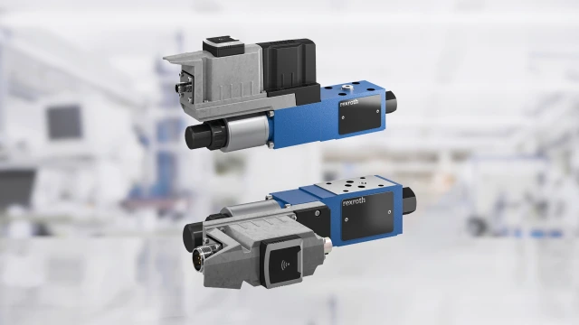 Proportional pressure reducing valve, pilot-operated, with or without integrated digital electronics (OBED)
