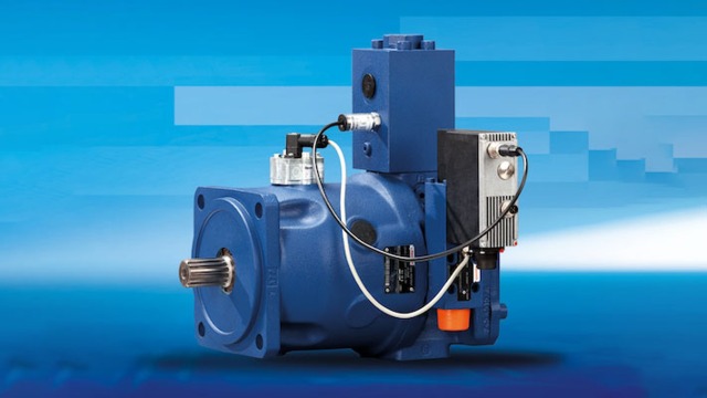 SY(H)DFE – La commande électrohydraulique de l’angle d’inclinaison, de la pression et de la puissance d’une pompe variable à piston axial Type A10 et A4