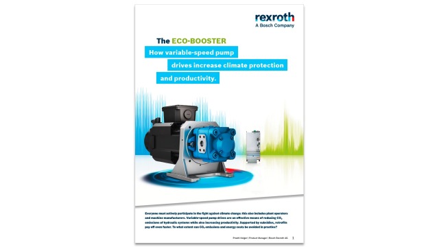 Brožura – Sytronix, ECO-BOOSTER mezi hydraulickými pohony