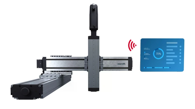 Linear robot with pre-installed operating software.