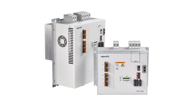 Two welding controllers in different sizes