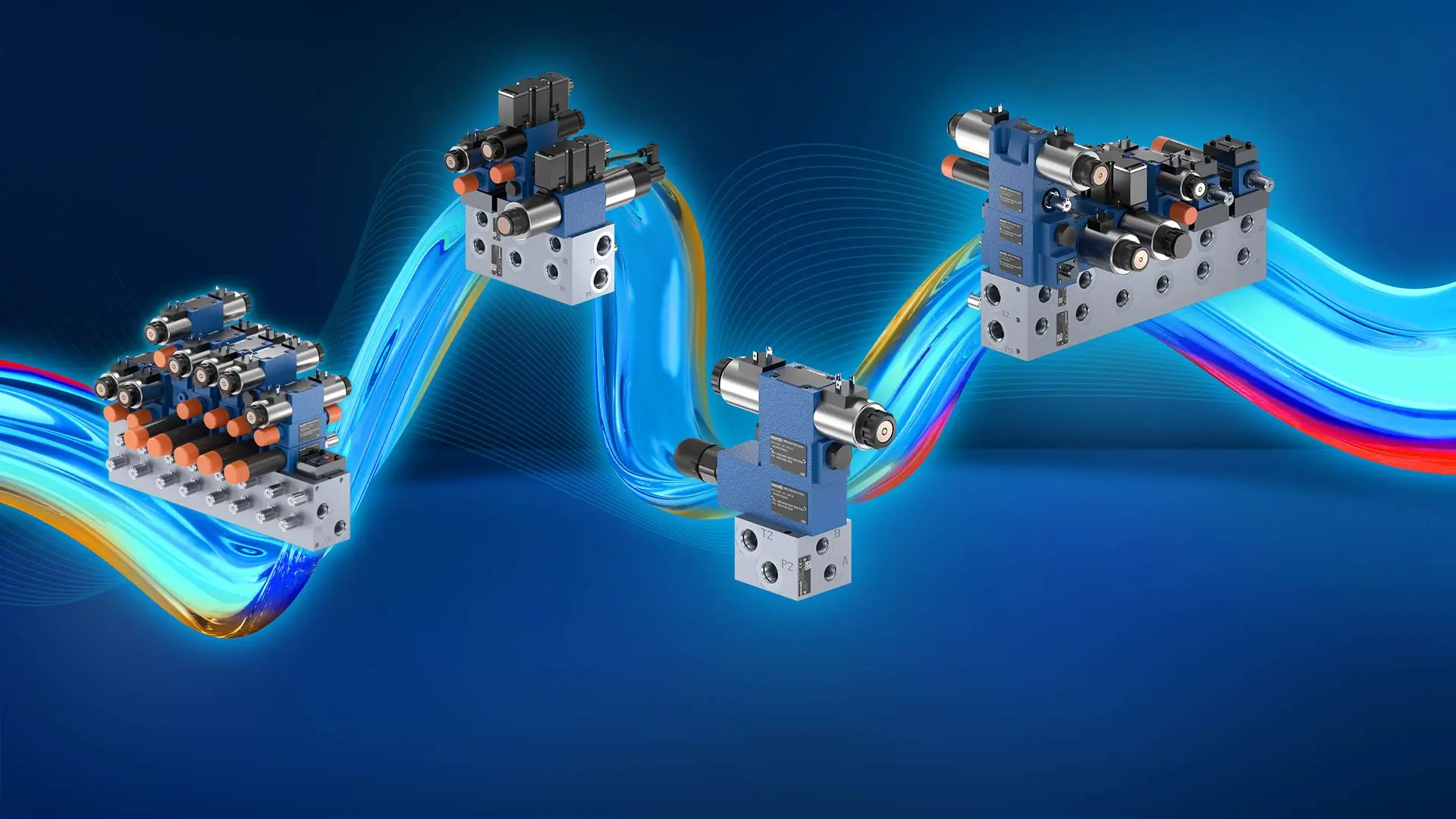 Bosch Rexroth의 HSR 멀티스테이션 매니폴드는 컴팩트하고 강력한 유압 제어의 기반을 형성합니다