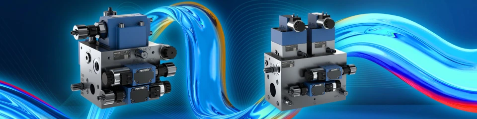 STO manifolds from Bosch Rexroth for the functional safety of hydraulic systems according to ISO 13849 up to Cat 4 PLe.