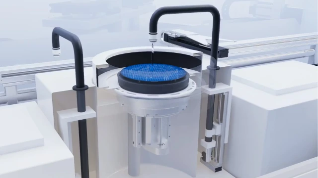 Wafer lifts for cleaning processes