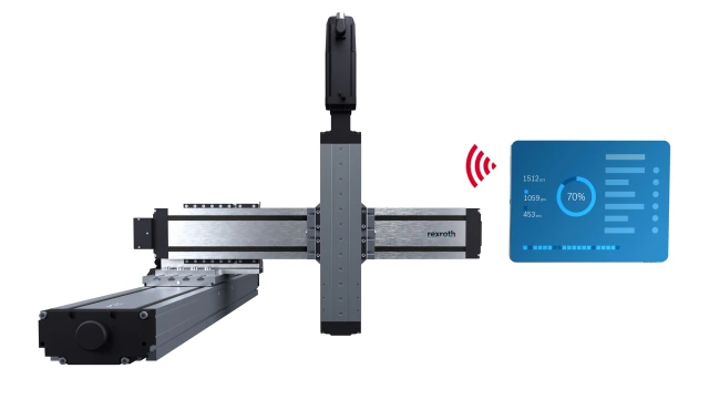 Linear robot with pre-installed operating software.